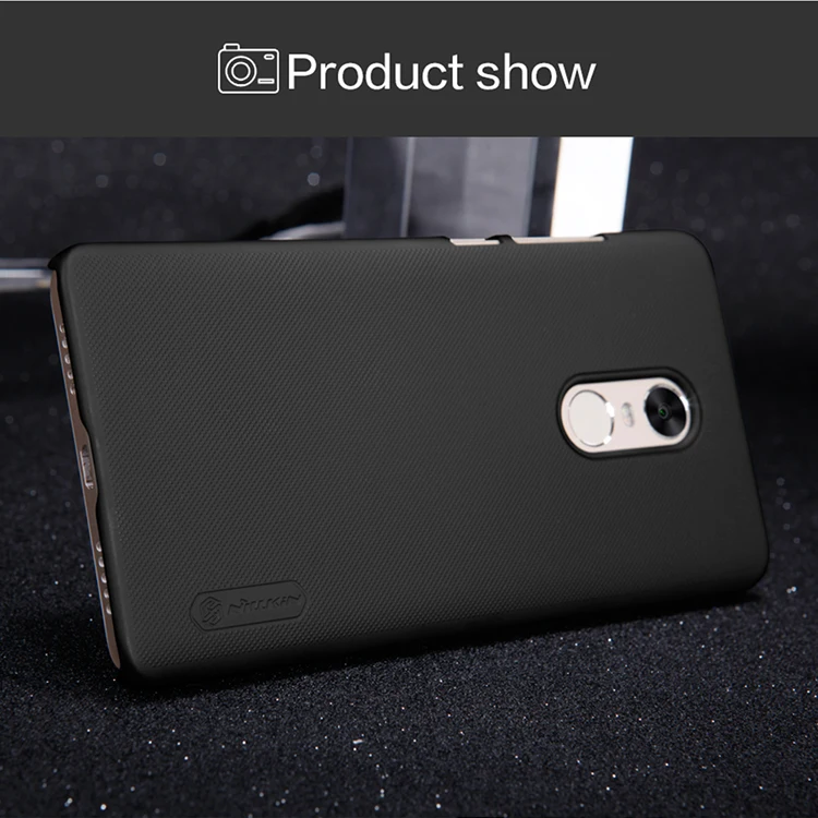 Redmi Note 4X чехол Xiaomi Redmi Note 4X чехол NILLKIN супер матовый защитный жесткий чехол с бесплатной защитой экрана