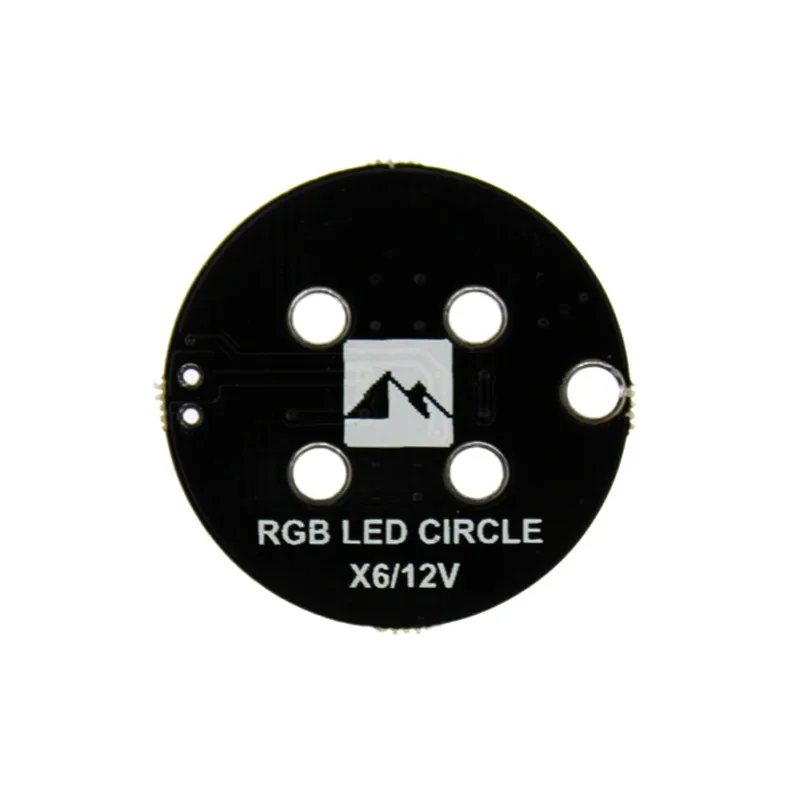 RGB светодиодсветодиодный Круглая Панель X6 / 12 В для фотографий|Детали и