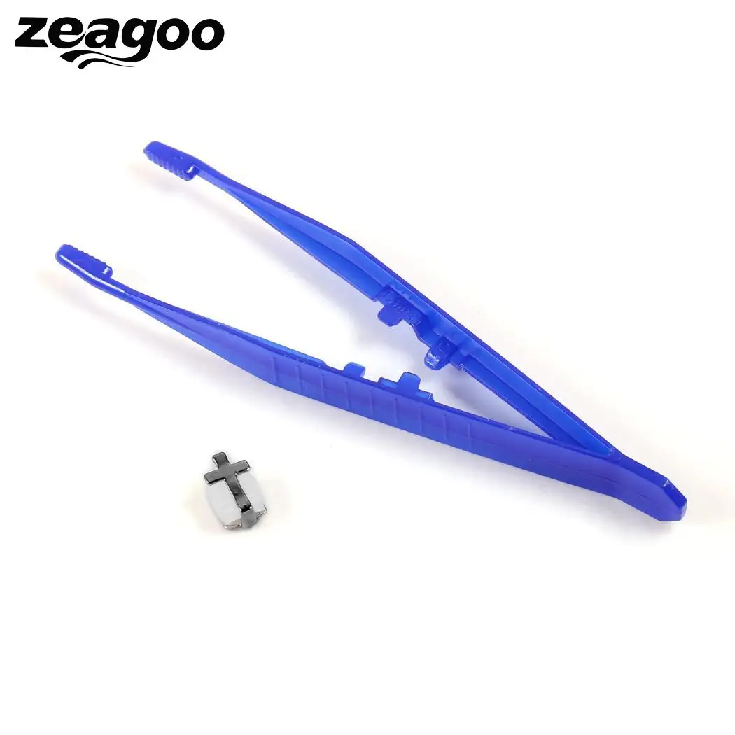 Zeagoo 4 цвета хип хоп крест зубные брекеты универсальные формы для украшений