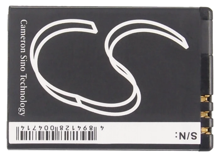 Аккумулятор Cameron Sino 750 мАч для Nokia 1606 2505 2630 2660 2760 3606 5000 6111 6125 6131 7088 7360 7370 7373 7500 N76 |cameron