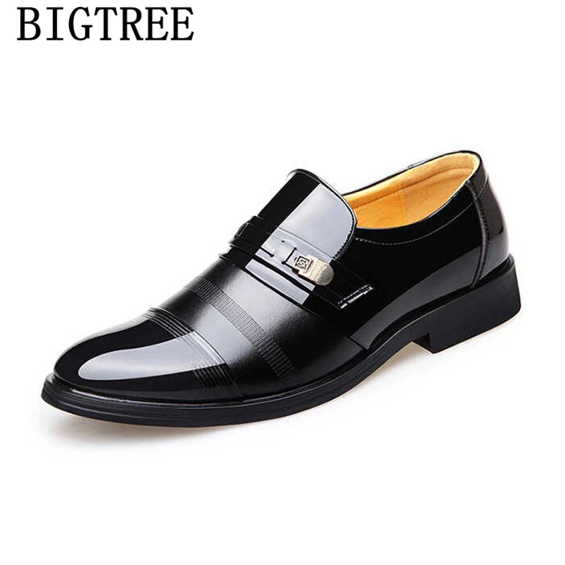 

Formal Shoes Men Elegant Elevator Shoes Italian Brands Patent Leather Loafers Men Coiffeur Wedding Shoes Men Dress Erkek Ayakkab
