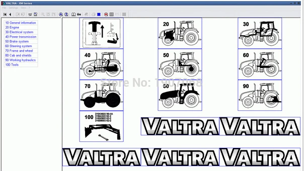 Valtra Vision Lexcom spare parts catalog 2013 | Diagnostic Tools