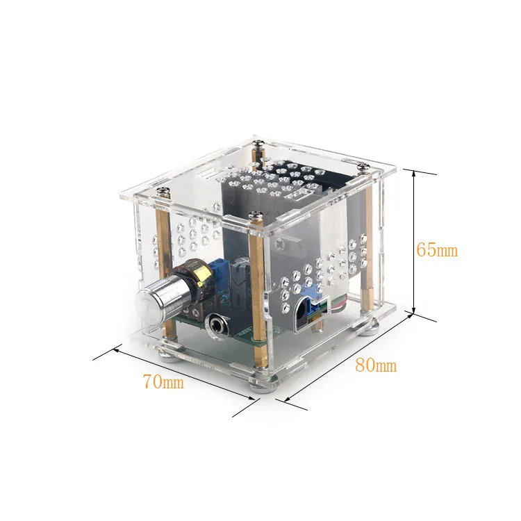 GHXAMP HIFI TDA7297 цифровой усилитель Аудио 15 Вт * 2 Мощность Плата усилителя с оболочкой