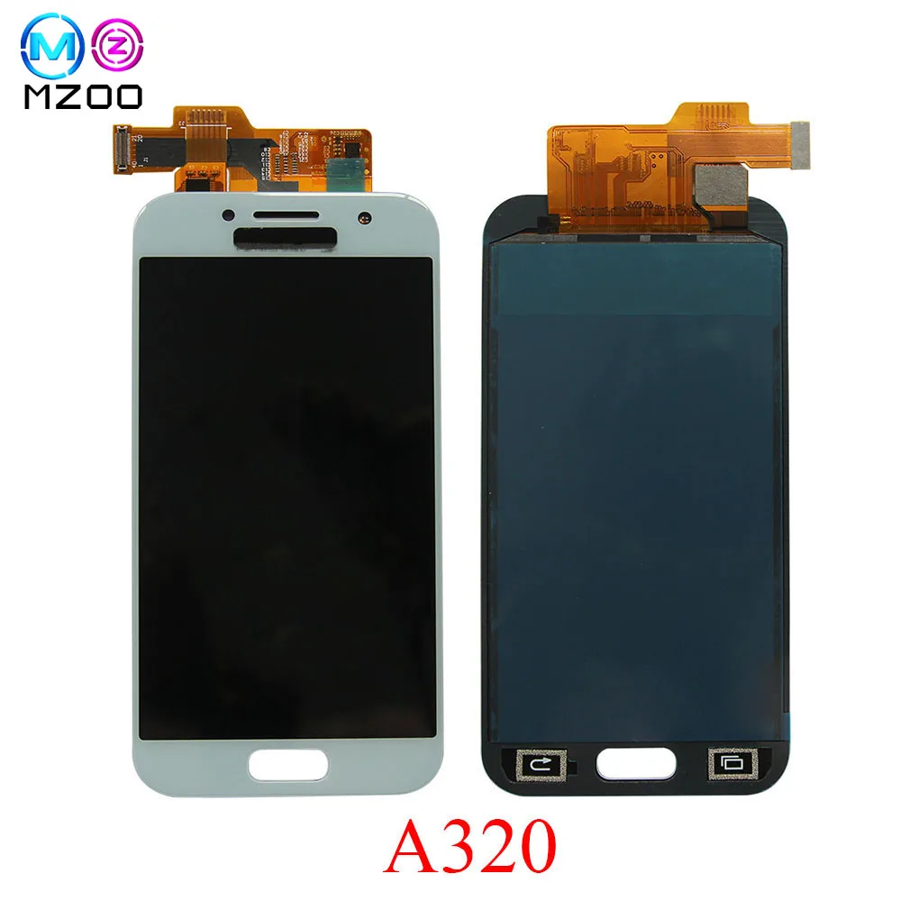 Highscreen для A320 Pantalla Samsung Galaxy A3 2017 A320F A320Y SM A320M ЖК дисплей кодирующий преобразователь