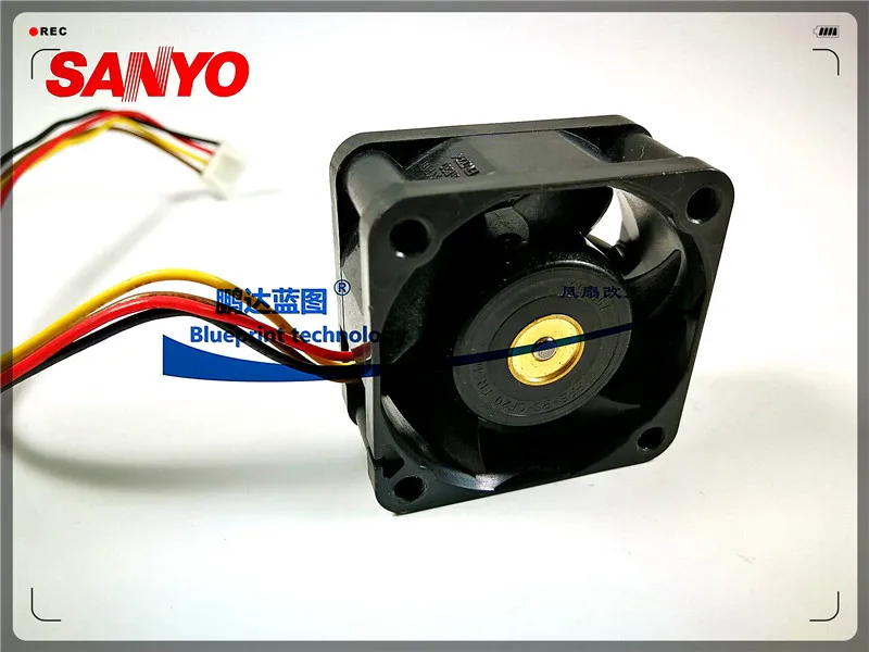 Серверный инвертор SANYO 9GA0412P6F004 40 мм 4020 4 см осевой вентилятор постоянного тока для