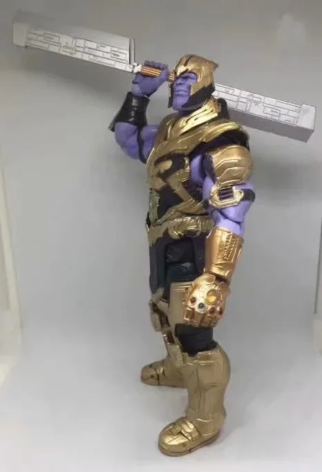 Аниме 18 см SHF Thanos Marvel Star Final batch черная Widow передвижная ПВХ фигурка Игрушечная