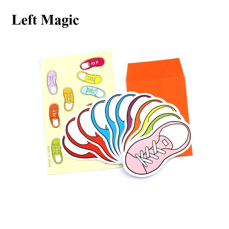 1 комплект Волшебная обувь для предсказаний пророчество волшебные трюки