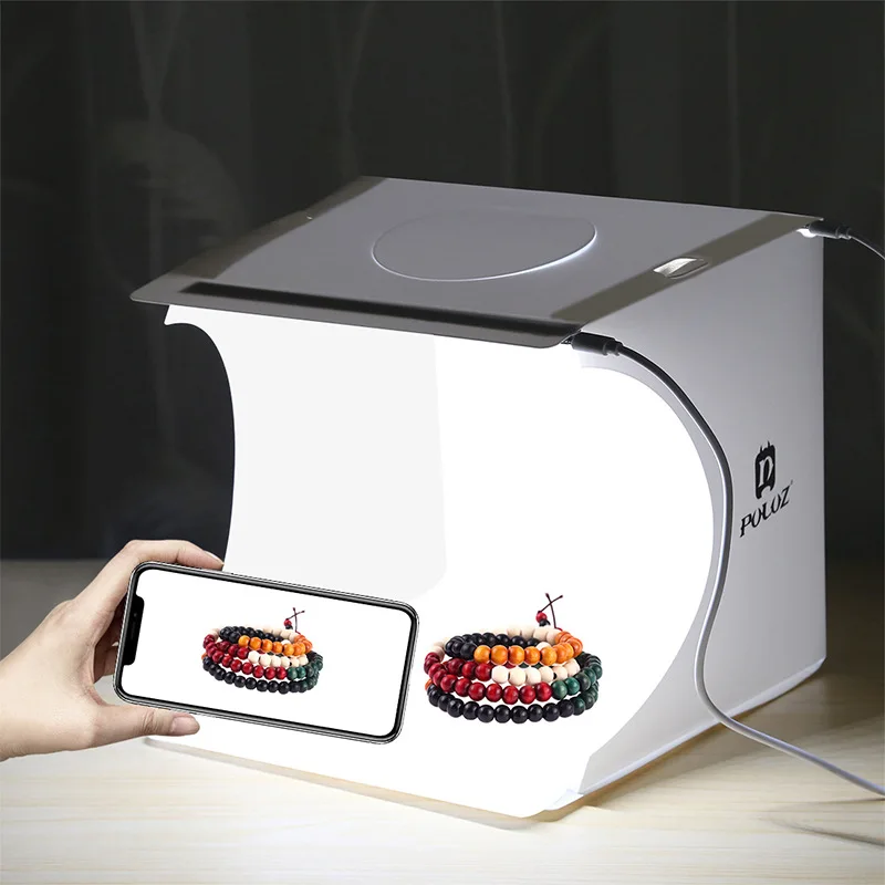 Складной портативный лайтбокс PULUZ коробка для фотостудии набор тентов с