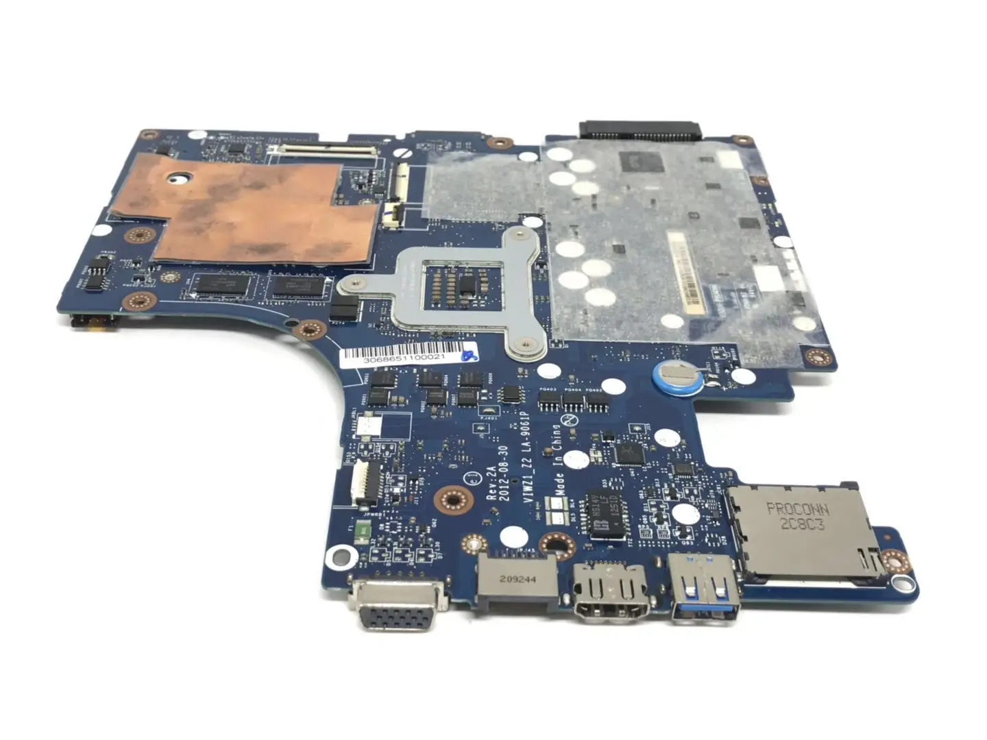 LA-9061P для Lenovo Z400 материнская плата ноутбука VIWZI-Z2 N13P-GLR-A1 оригинальная - купить по