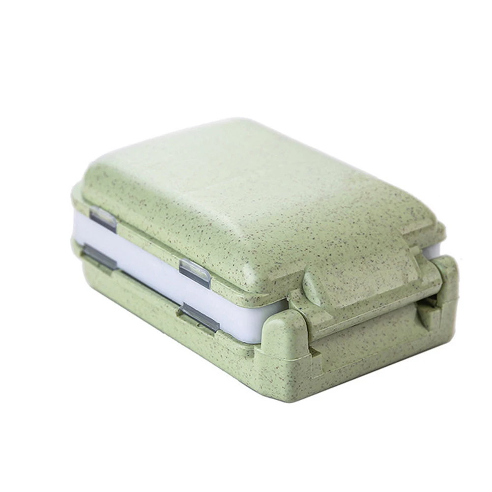 

Creative Portable Multifunction Pill Box High Quality Travel Plastic Packing Organizers Cute Pink Color Travel Accessories