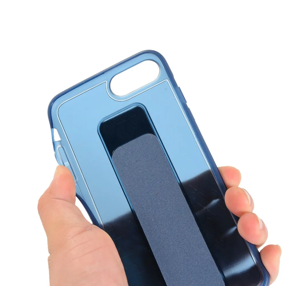 Grip style for iPhone 6 6plus 7 8 7plus 8plus phone case x xs xr xsmax back cover |