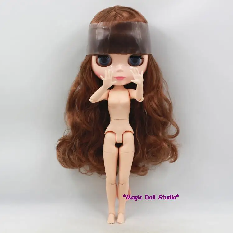 12 дюймовая кукла BJD NeoBlythe BrownLong Hiar голая Blyth пластиковая розничная Neoblythe [NBL028]|doll