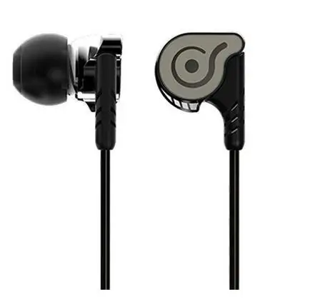 В штучной упаковке! Ostry KC06A KC06 высококачественный профессиональный Hifi всеядный вакуумное покрытие в ухо стерео музыка DJ наушники-вкладыши - Цвет: KC06 silver