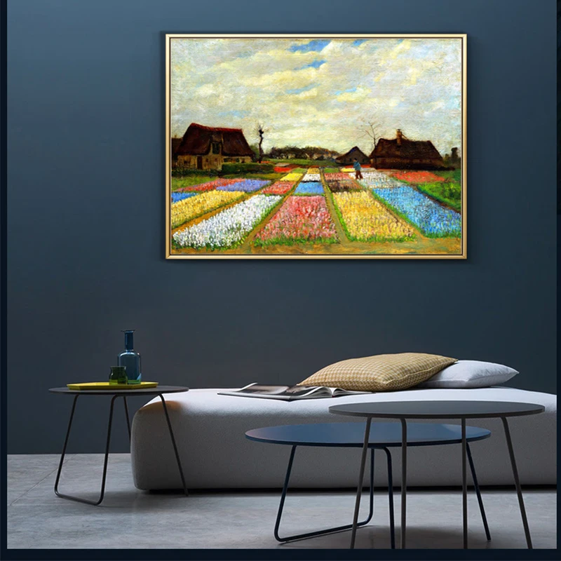 Famous Oil Painting Van Gogh Irises Wall Art Pictures For Living Room Abstract Starry Sky HD Canvas Posters And Prints | Дом и сад