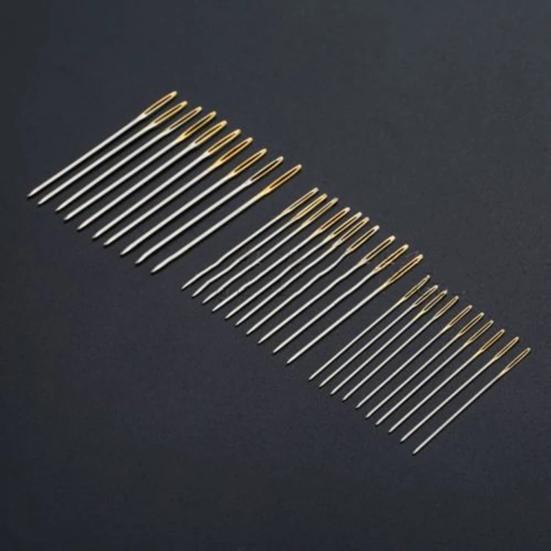 30 шт. набор игл для домашнего рукоделия ручной инструмент шитья аксессуары