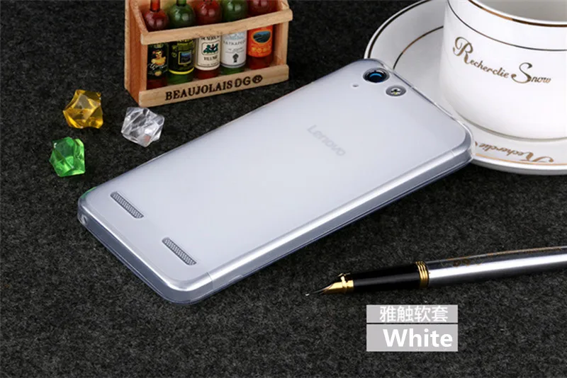 Мягкий Матовый Крышки Геля TPU Case Для Lenovo Vibe K5 Плюс примечание Ясно Силиконовые