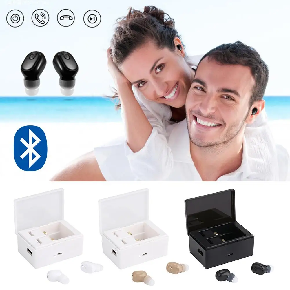 Wireless Bluetooth Headset Earbuds Mini Touching Control With Charging Box In-ear Sports Long Standby High Quality Earphone New |