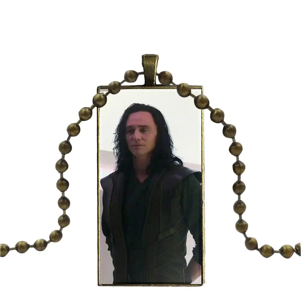 Loki Thor The Dark World для мужчин и женщин Подарочная бижутерия со стеклянными кабошонами