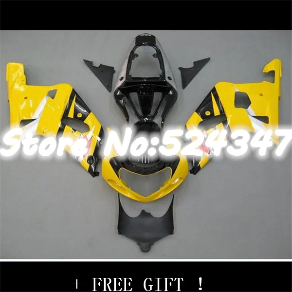 

B Yellow full Fairing for A GSXR600 750 01-03 GSX-R600 750 2001-2003 GSXR600 GSXR750 K1 01 02 03