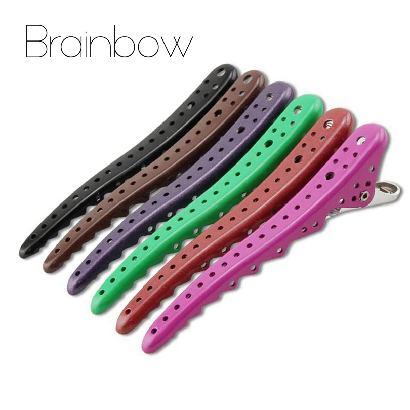 Профессиональные заколки для волос Brainbow 6 шт./упак. парикмахерские шпильки