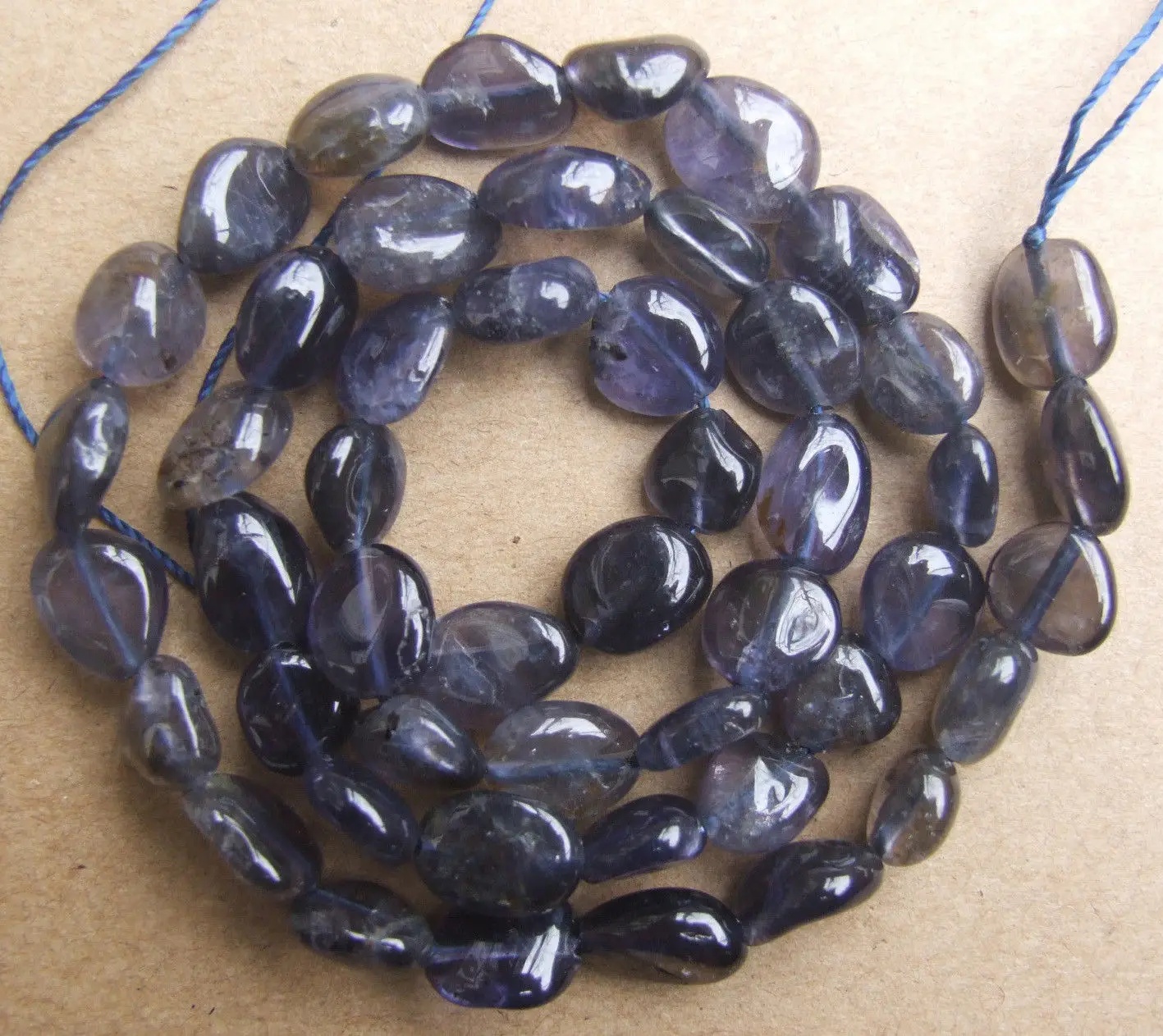 6x7mm-8x10mm натуральные камни Freeform Loose Beads 15 5&quot | Украшения и аксессуары