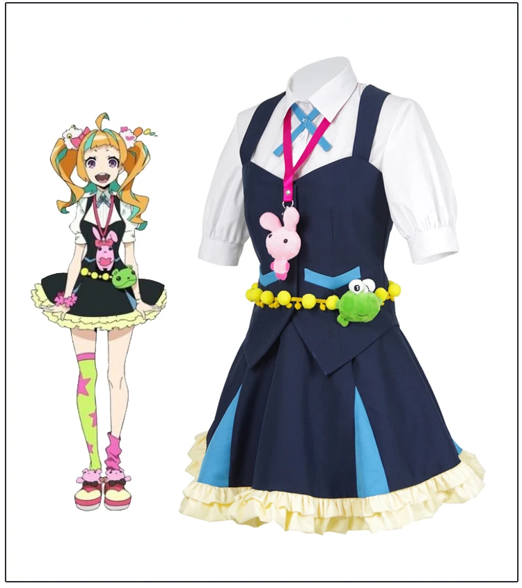 Высококачественный костюм для косплея унисекс из японского аниме Kiznaiver NIYAMA NICO