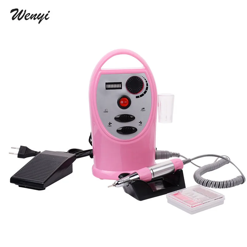 

30000RPM Electric Nail Drill Machine Nail Art Equipment Manicure Kit Nail Drill File Bit Sanding Bands Accessory Nail Art Tools