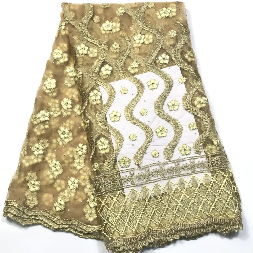 Африканская сетчатая кружевная ткань 2021 высококачественное кружево вышитые