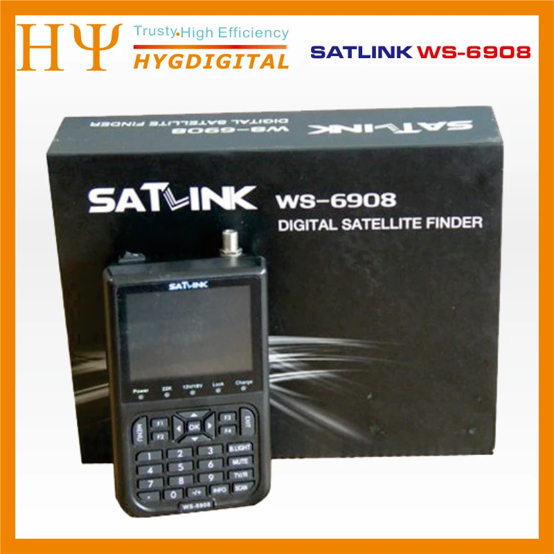 Digital Satlink Meter WS-6908 3.5&quot LCD Display FTA Satellite Finder PK WS-6906 WS-6933 | Электроника