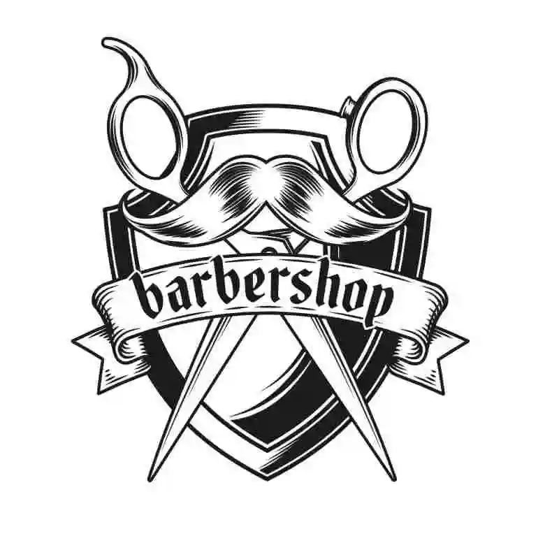 Barber Shop Sticker Customized Chop Bread Decal Posters Vinyl Wall Art Decor Windows Decoration Haircut Shavers Glass Decals | Дом и сад