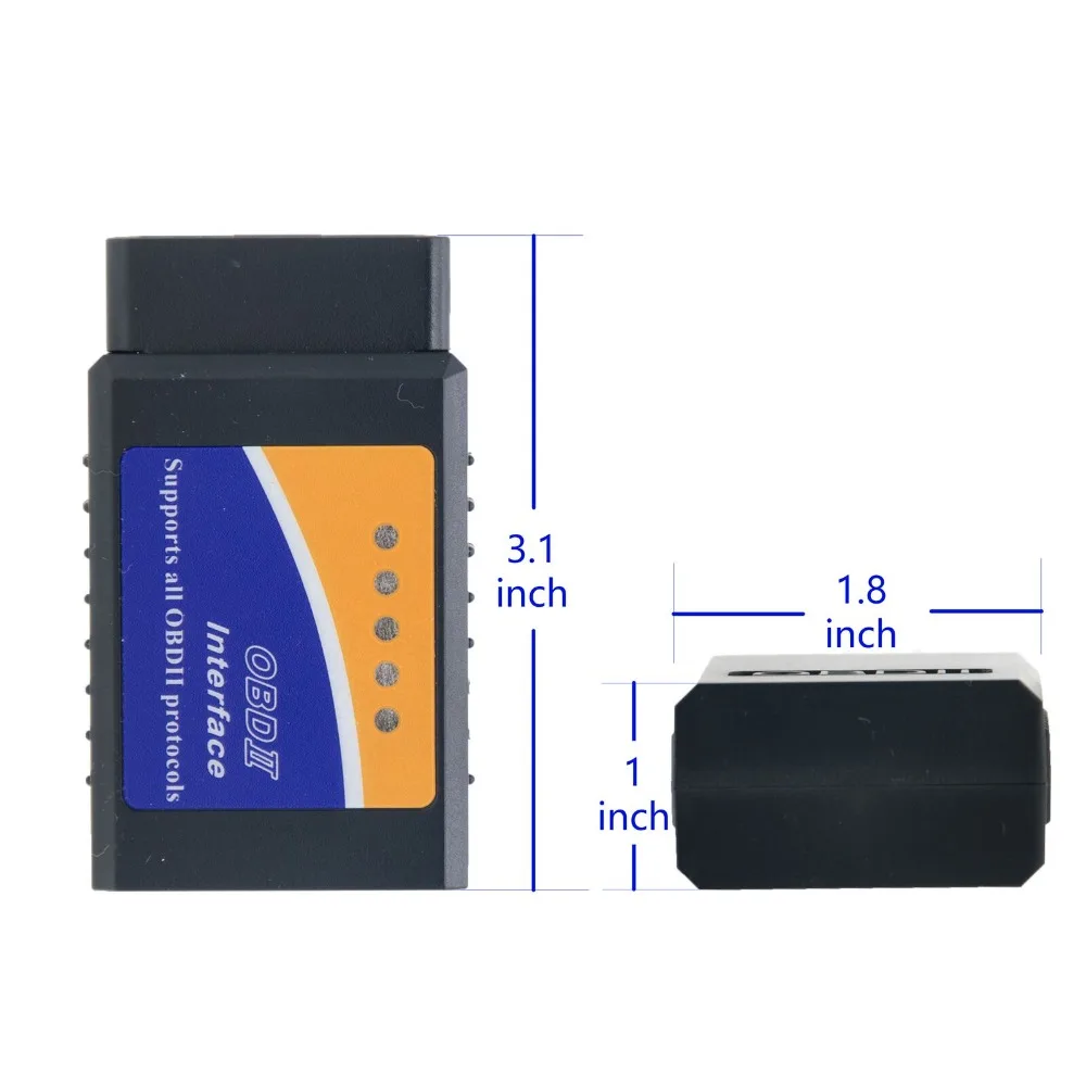 ELM 327 автоматический диагностический сканер инструмент Супер Мини ELM327 Wifi Bluetooth V1.5