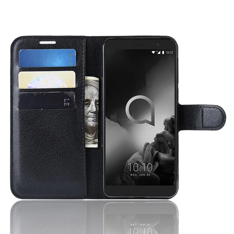 Alcatel 1X2019 5009Y чехол Alcatel 1X2019 Флип Бумажник чехол для телефона из искусственной кожи для Alcatel 1X2019 5008Y 5008D 5008K чехол