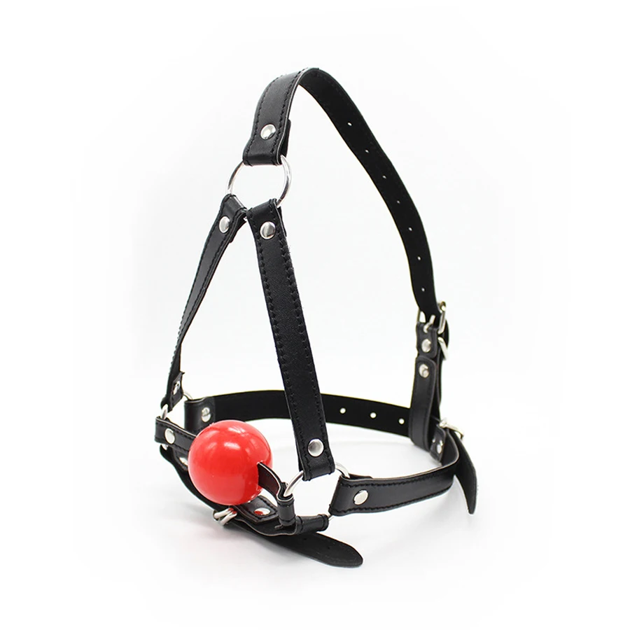 Маска bdsm Gag кляп из кожи силиконовые Кляпы для рта БДСМ связывание секс игрушки