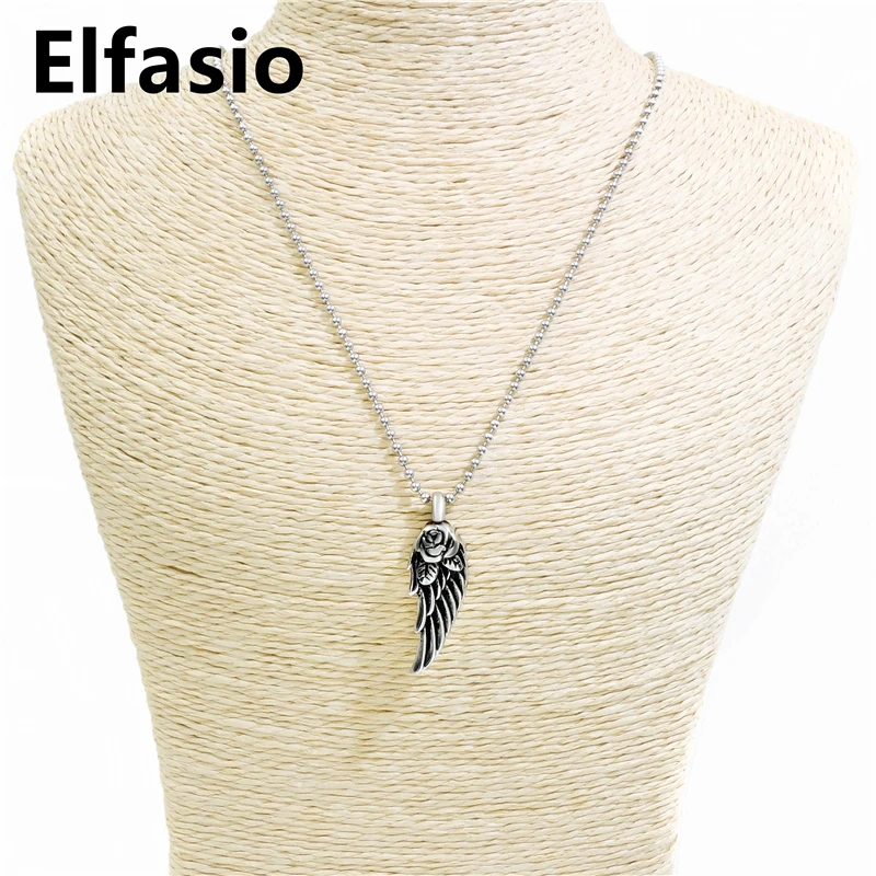 Женская подвеска из нержавеющей стали в виде крыла ангела|urn jewelry|memorial urnmemorial cremation