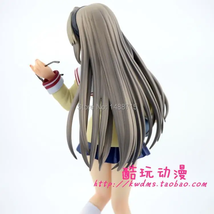 

Hot PSD Love Game CLANNAD Sakagami Tomoyo 4 Leaves 1/6 Scale 25CM Action Figure Toys