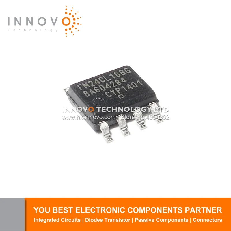 INNOVO 5 шт./лот FM24CL16B-G FM24CL16BG FM24CL16-G FM24CL16 3V SOP-8 Бесплатная доставка, новый оригинальный