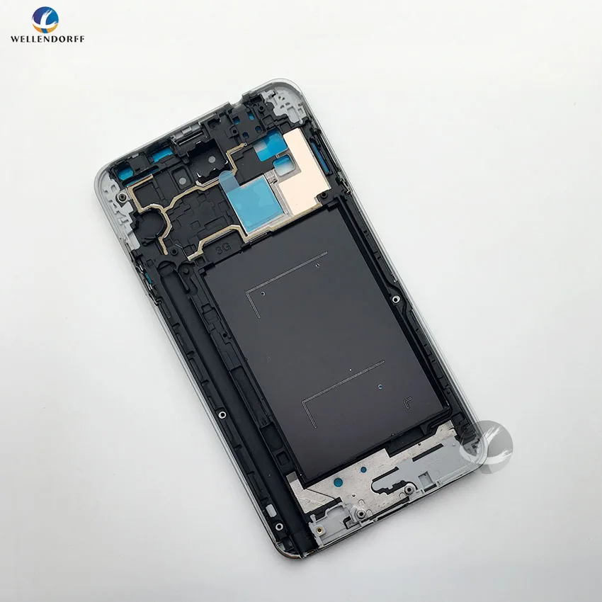 Рамка для Samsung Galaxy Note 3 III N9005 N900 оригинальная новая задняя панель корпус с боковыми