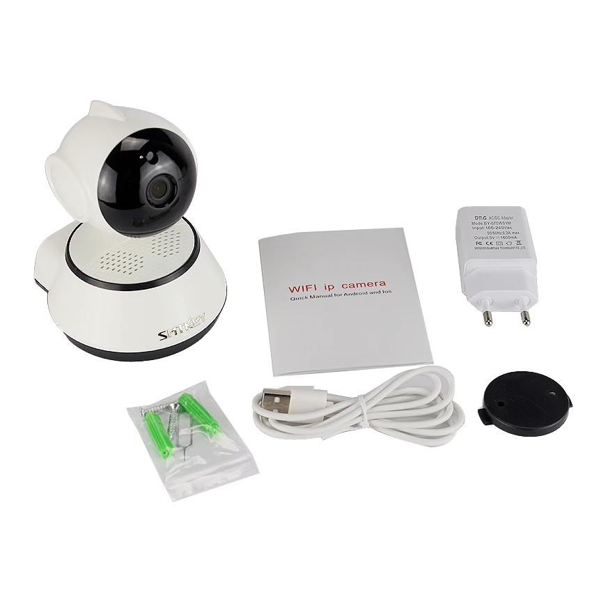Для IOS и Android APP Mini 720P wifi камера 360 Вращающаяся Pan Tilt беспроводная IP CCTV камера|wifi camera