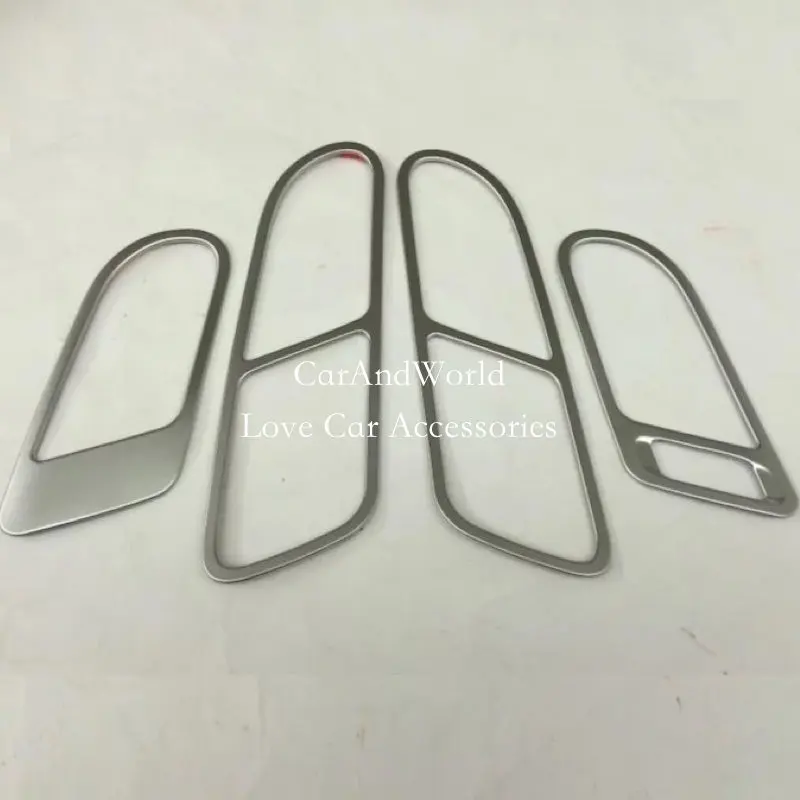 

Для VW Volkswagen Tiguan 2010-2015 внутренняя дверная ручка рамка панель накладки ABS хром аксессуары для стайлинга автомобилей