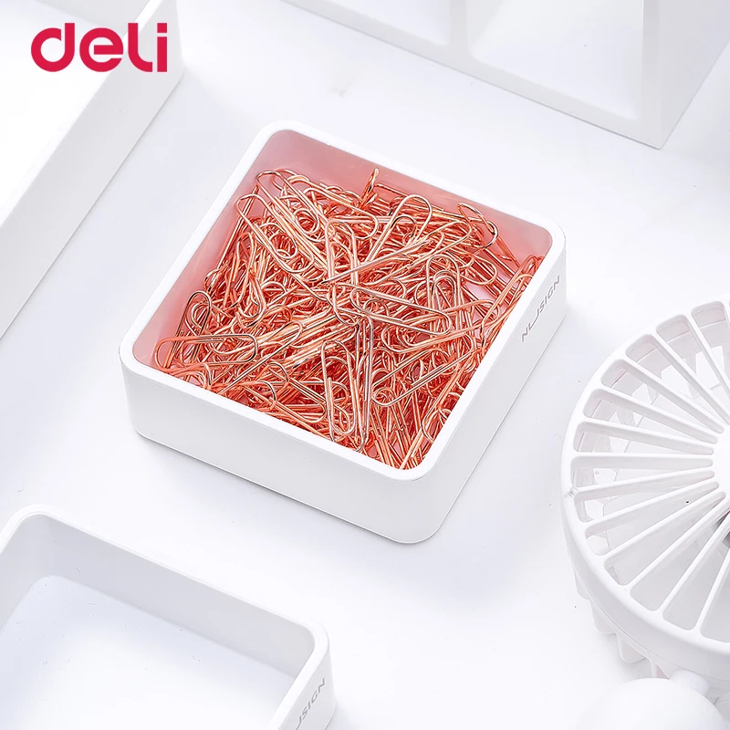 Deli профессиональные офисные принадлежности розовые золотые металлические