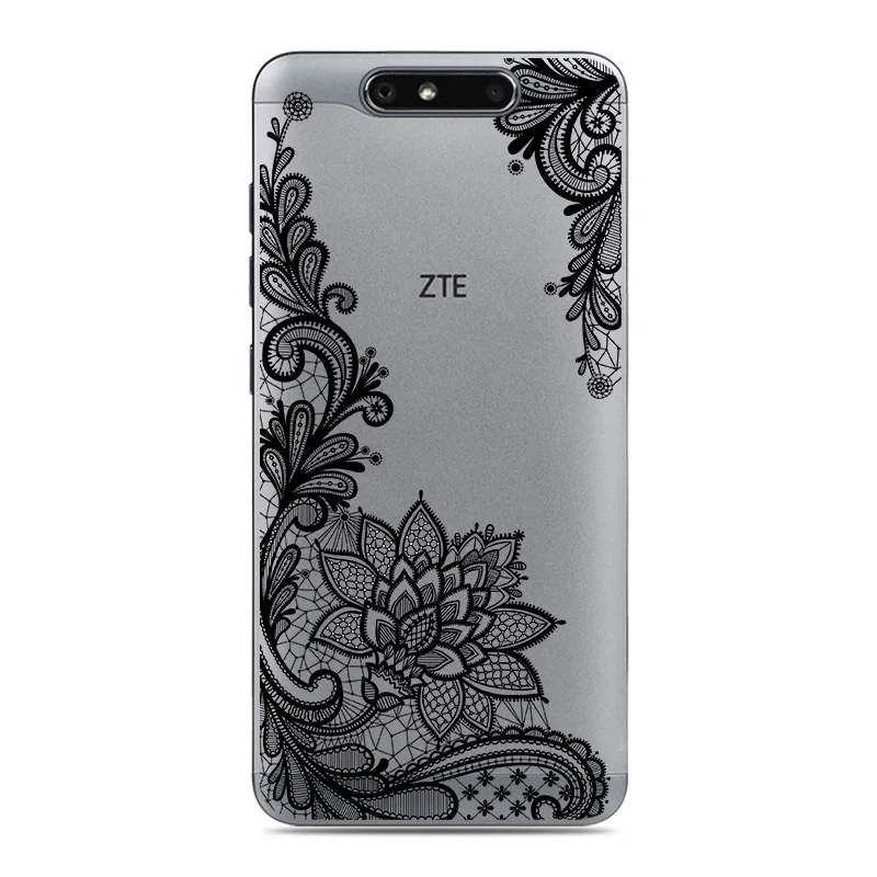 Tfshining Phone Cases for ZTE Blade V8 5.2&quot Soft Silicone Back Cover Case For bags Fundas Capa | Мобильные телефоны и