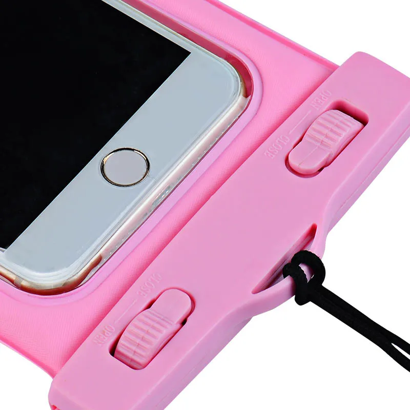 Waterproof Underwater Pouch Dry Bag Case Cover For iPhone Cell Phone Touchscreen