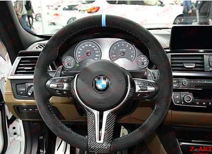 Z ART накладка на руль из углеродного волокна для BMW M2 2015 2019 настоящего F87 бесплатная