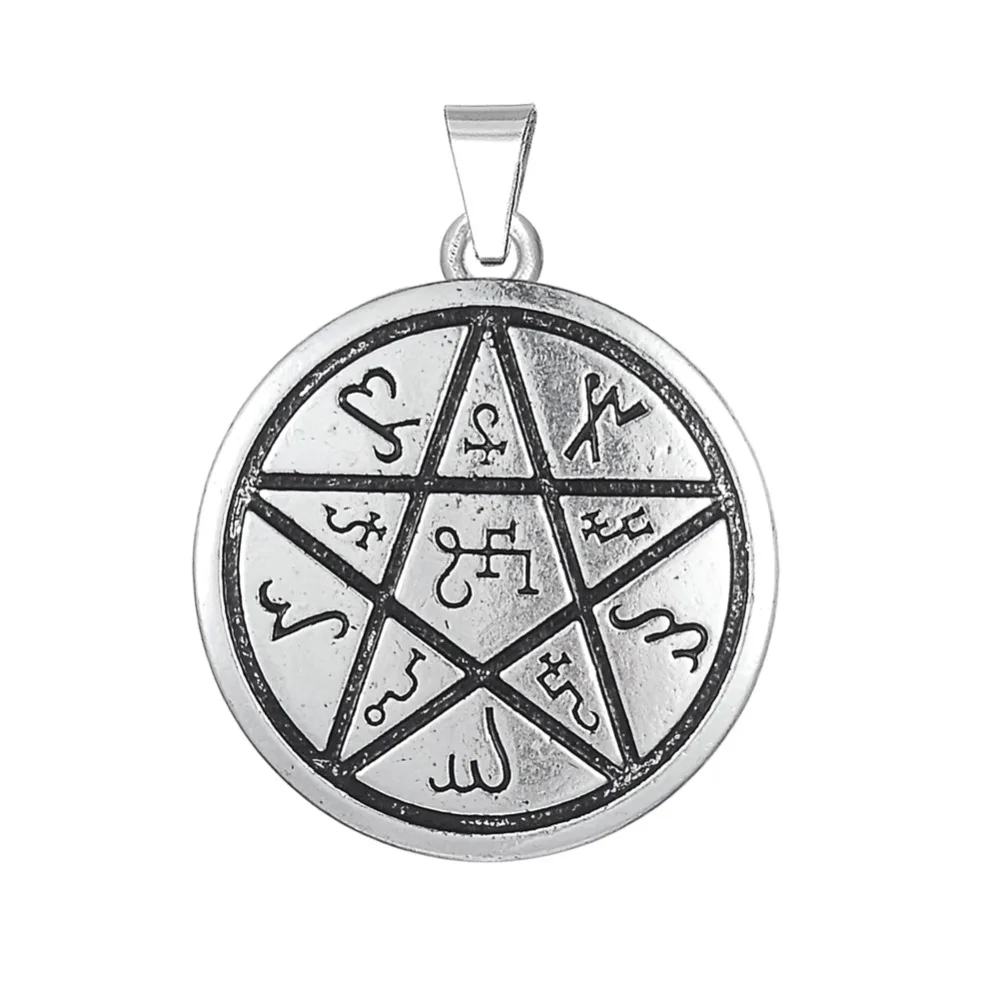 Подвеска в стиле Викки подвеска Викки|pendant charms|pentagram charmstamped pendant |