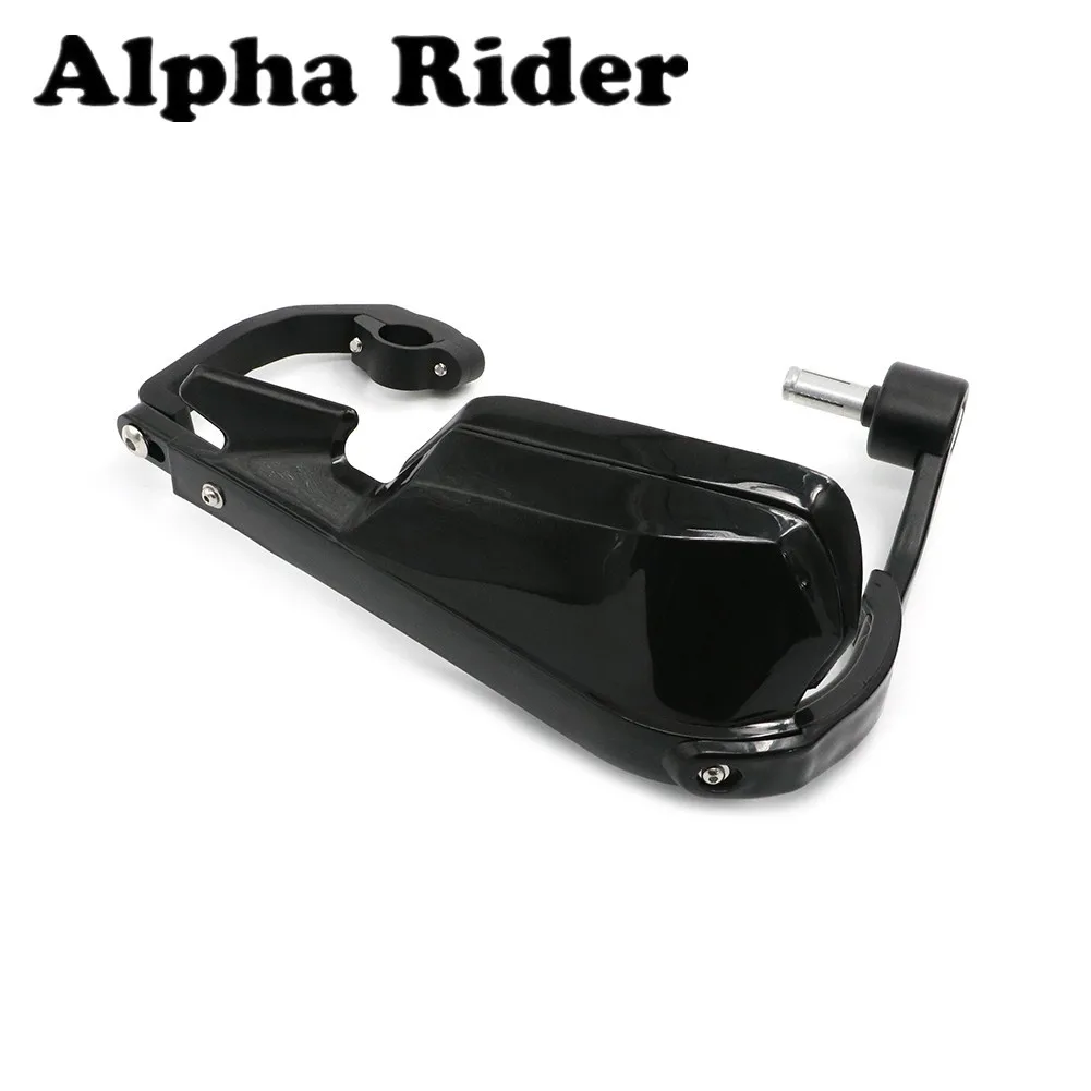 

16-19 For Honda Africa Twin CRF1000L Motorcycle Wind Shield Handle Hand Guard Plastic w/ Aluminum Black 2016 2017 2018 2019