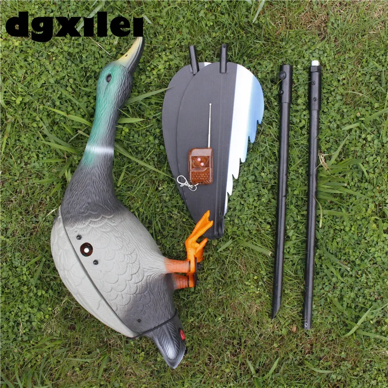 Hunting Directly Sell Dc 6V Remote Control Eco-Friendly Duck Decoy Plastic With Spinning Wings From Xilei | Спорт и развлечения