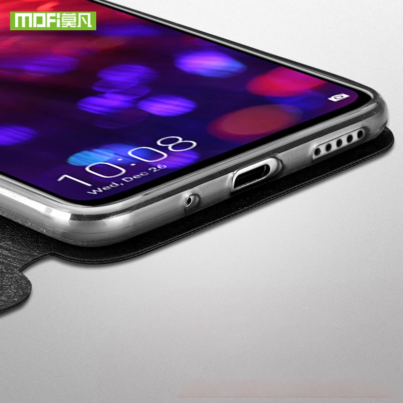 Mofi for Huawei honor view 20 case leather v20 silicon huawei TPU fundas view20 6.4'' |