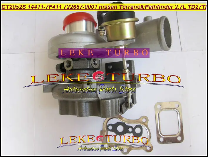 Бесплатная доставка GT2052S 14411 7F411 722687 5001S Турбокомпрессор для Nissan Terrano II 2001 Pathfinder 05