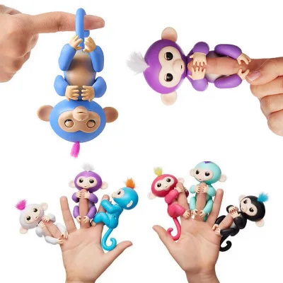 Что находится внутри интерактивной обезьяны на пальчик Intelligent monkey toy - купить недорого AliExpress