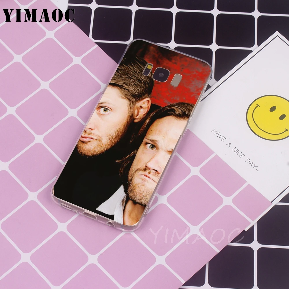 YIMAOC Supernatural SPN Soft TPU Case for Galaxy j3 j5 j6 j7 A5 2016 2017 A6 A9 2018 Note 8 9 S7 edge S8 S9 S10 Plus S10e Cover |